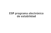 ESP Programa Electrónico de Estabilidad
