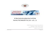 Programación Matemática con SAS®, FORTRAN-NAG y MPL