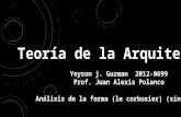 Analisis de La Forma (Le Corbusier) (Sintesis) Yeyson J. Guzman 2012-0699