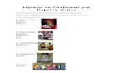 Idiomas de Los Departamentos de Guatemala Con Imagen (Reparado)