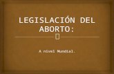 Legislación Del Aborto