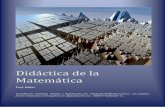 Didáctica de La Matemática.