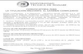 Boletin 493 La Titulacion Mediante El Examen Complexivo