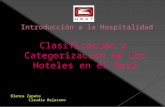 Clasificacion de Establecimientos de Hospedaje en El Peru