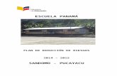 Plan de Reduccion de Riesgos Panamá