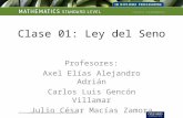 Clase 01. Ley Del Seno