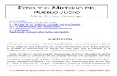 Ester y El Misterio Del Pueblo Judio - Mons Straubinger