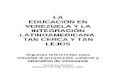 Educación e Integración en America Latina