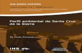SINPA 13 Prado F (2000) Perfil Ambiental de Santa Cruz de La Sierra