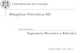 Máquinas Eléctricas III Presentación