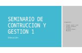 Educacion Marco Conceptual y Localización - Aspectos Generales