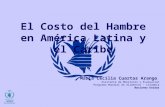 El Costo Del Hambre en América Latina y El Caribe. María Cuartas.