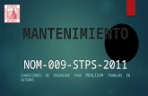 Nom 009 Stps 2011(Presentación)