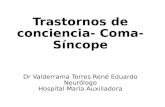 CLASE 2.1 Trastornos de Conciencia - Coma - Sincope.pptx
