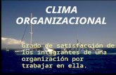 CLIMA ORGANIZACIONAL 2013