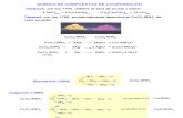 Quimica Inorganica FIQT Complejos