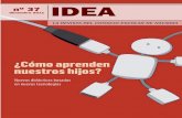 Idea N° 37 La revista del Consejo Escolar de Navarra