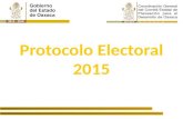 Protocolo Electoral Coplade 2015