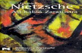 Nietzsche - Así habló Zaratustra. Un libro para todos y para nadie