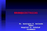 Bronquiectasias - Clase Medicina III 2014
