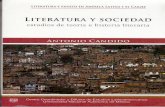 Candido Antonio La Literatura y La Vida Sociedad-libre
