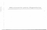 Diccionario Para Ingenieros Español-Inglés