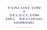 Evaluacion y Seleccion Del Recurso Humano (1)