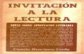 Camila Henriquez Urena - Invitacion a La Lectura