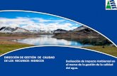 Evaluación de Impacto Ambiental en El Marco de La Gestión de La Calidad Del Agua