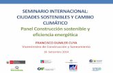 CIUDADES SOSTENIBLES Y CAMBIO CLIMÁTICO