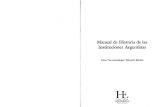 Manual de Historia de Las Inst. Argentinas - Tau Anzoátegui