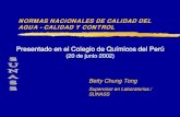 Chungnor Normas Nacionales de Calidad Del 0306014