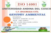 Iso 14001 - Gestion ambiental