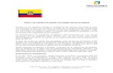 Perfil de Logistica Desde Colombia Hacia Ecuador