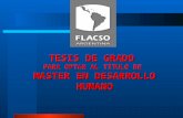 Tesis Maestría en Desarrollo Humano FLACSO - ARGENTINA