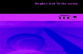 Reglas Tenis 2009