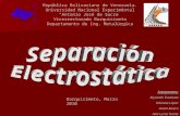 Separaci³n electrosttica