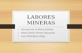 Metodos de Explotacion- Labores Mineras