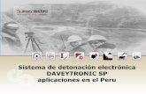 Sistemas de Detonacion Elecronica Peru