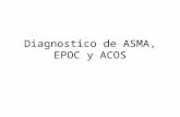 Diagnostico de ASMA EPOC y ACOS