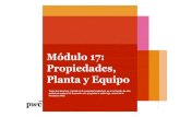 Modulo 17 PROPIEDAD PLANTA Y EQUIPO