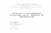 Técnicas e Instrumentos Utilizados en El Proceso de Orientación (3)