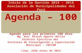 B - Agenda de Los 100 Primeros Días de Gobierno