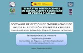 Software Gestión  Emergencias y de Presas y Balsas_fernando_iniesta