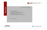 Crisis Económica Empleo e InmigraciónQUIT-UAB, 2010