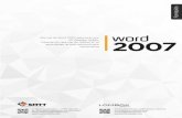 Guia de aprendizaje Word 2007