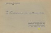 Gobierno de Chile (1939) Mensaje de S. E. El Presidente de La Republica