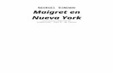 Simenon Georges - Maigret en Nueva York