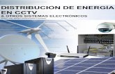 Distribución de energía en CCTv y otros sistemas electrónicos