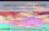 Clima y Arquitectura en México